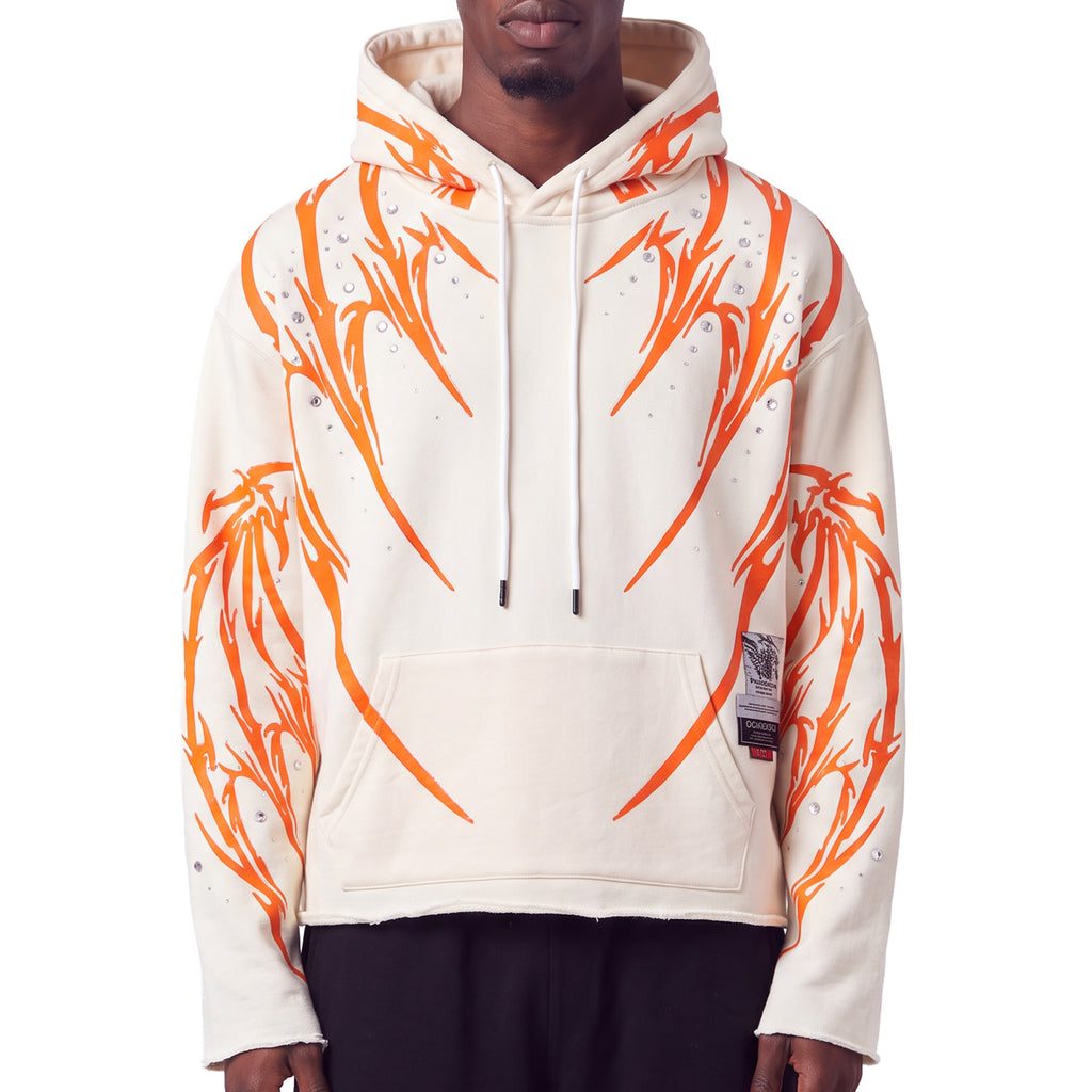 Gunzinii dragon skeleton pullover hoodie