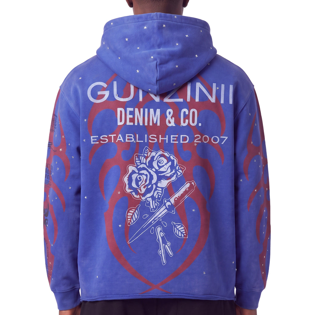 Gunzinii be careful pullover hoodie
