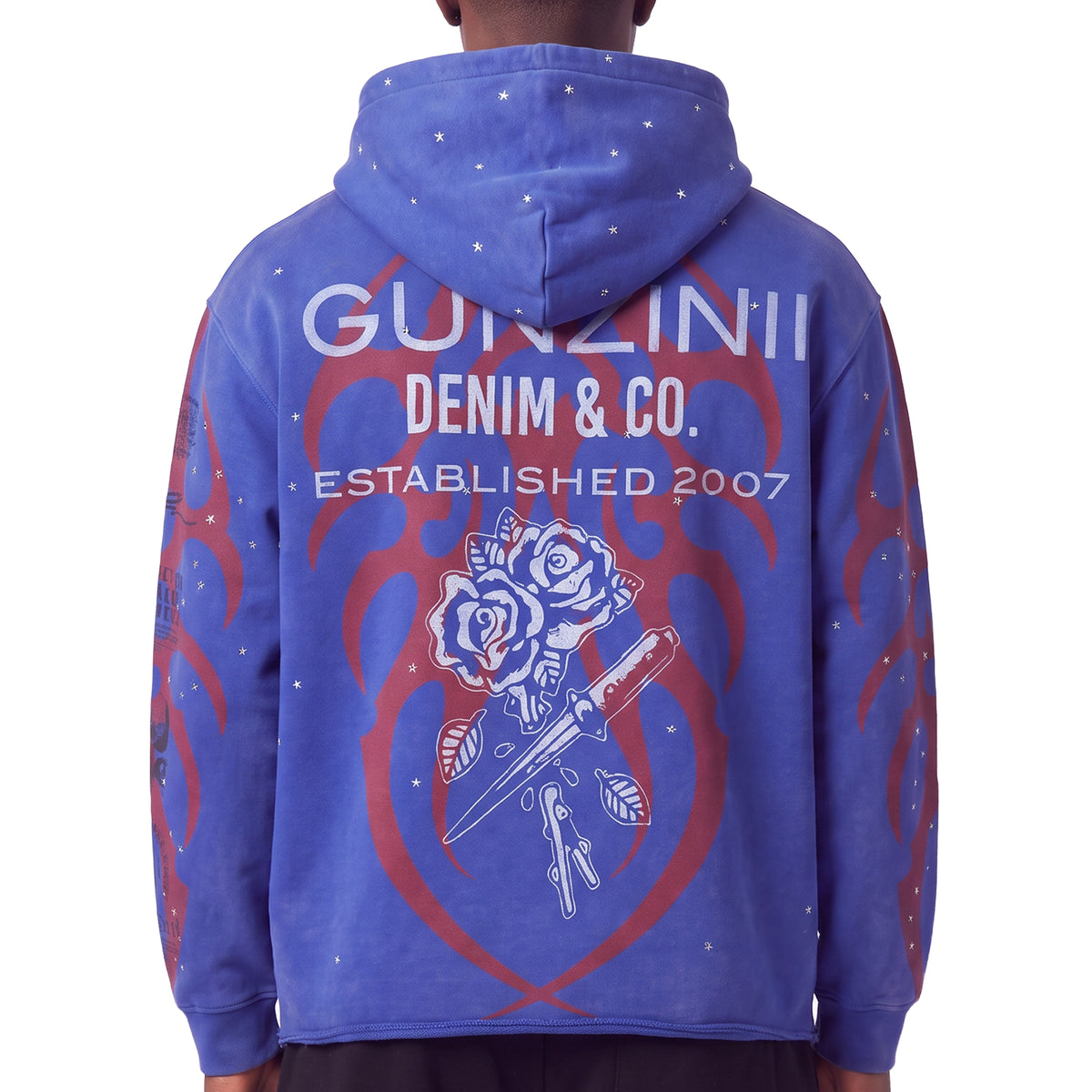Gunzinii be careful pullover hoodie