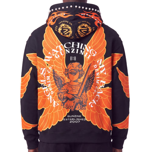Gunzinii cherub pullover hoodie