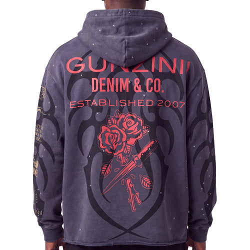 Gunzinii be careful pullover hoodie
