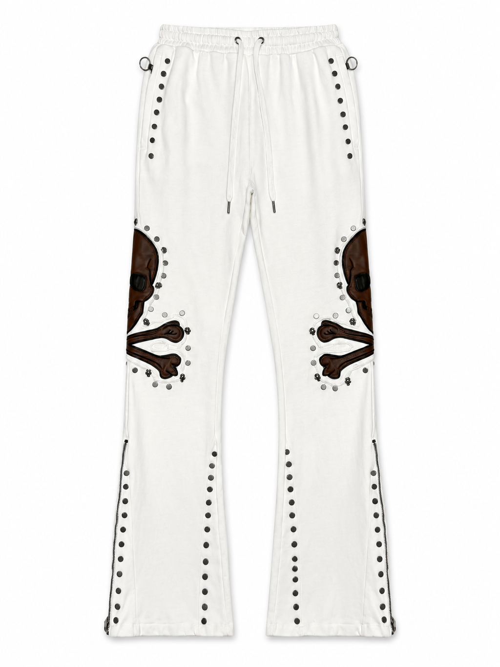 Gunzinii skull and bones french terry hoodie set