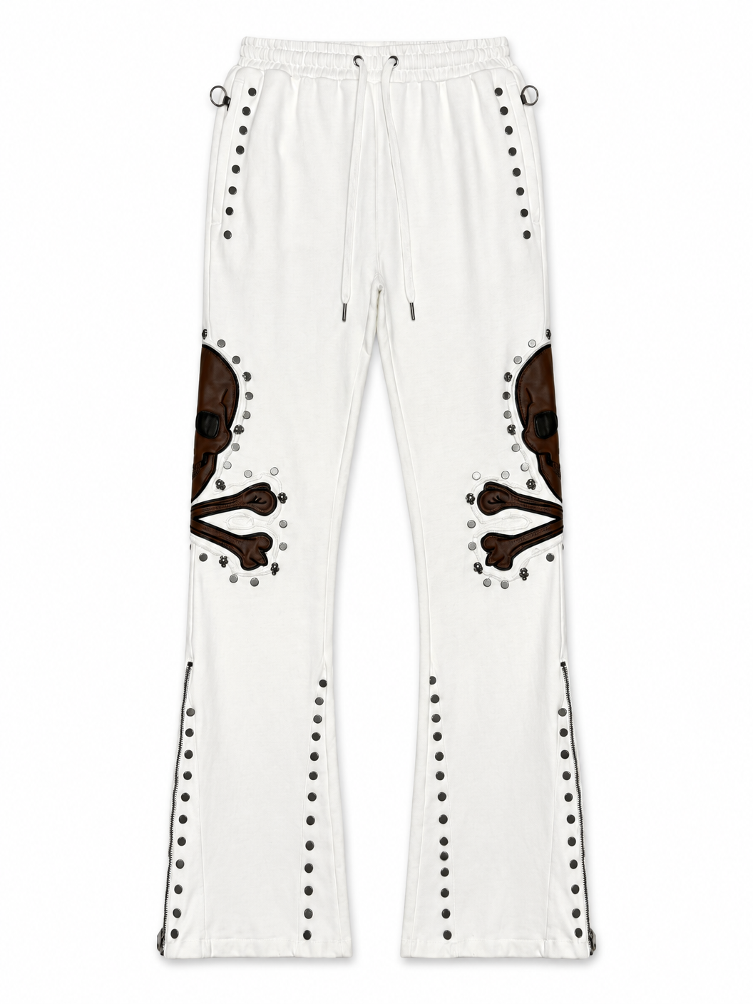 Gunzinii skull and bones french terry hoodie set