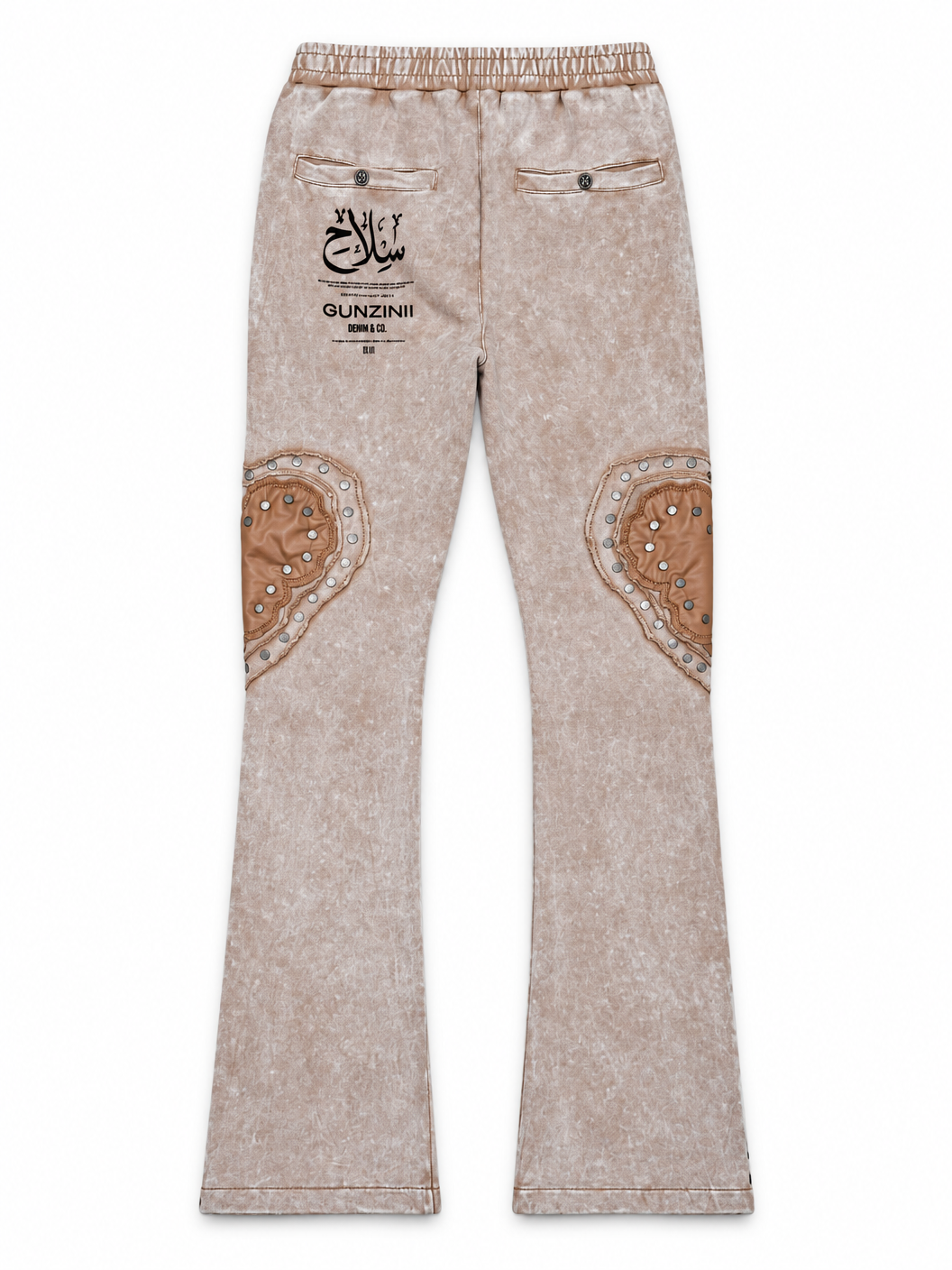 Gunzinii heart french terry hoodie set