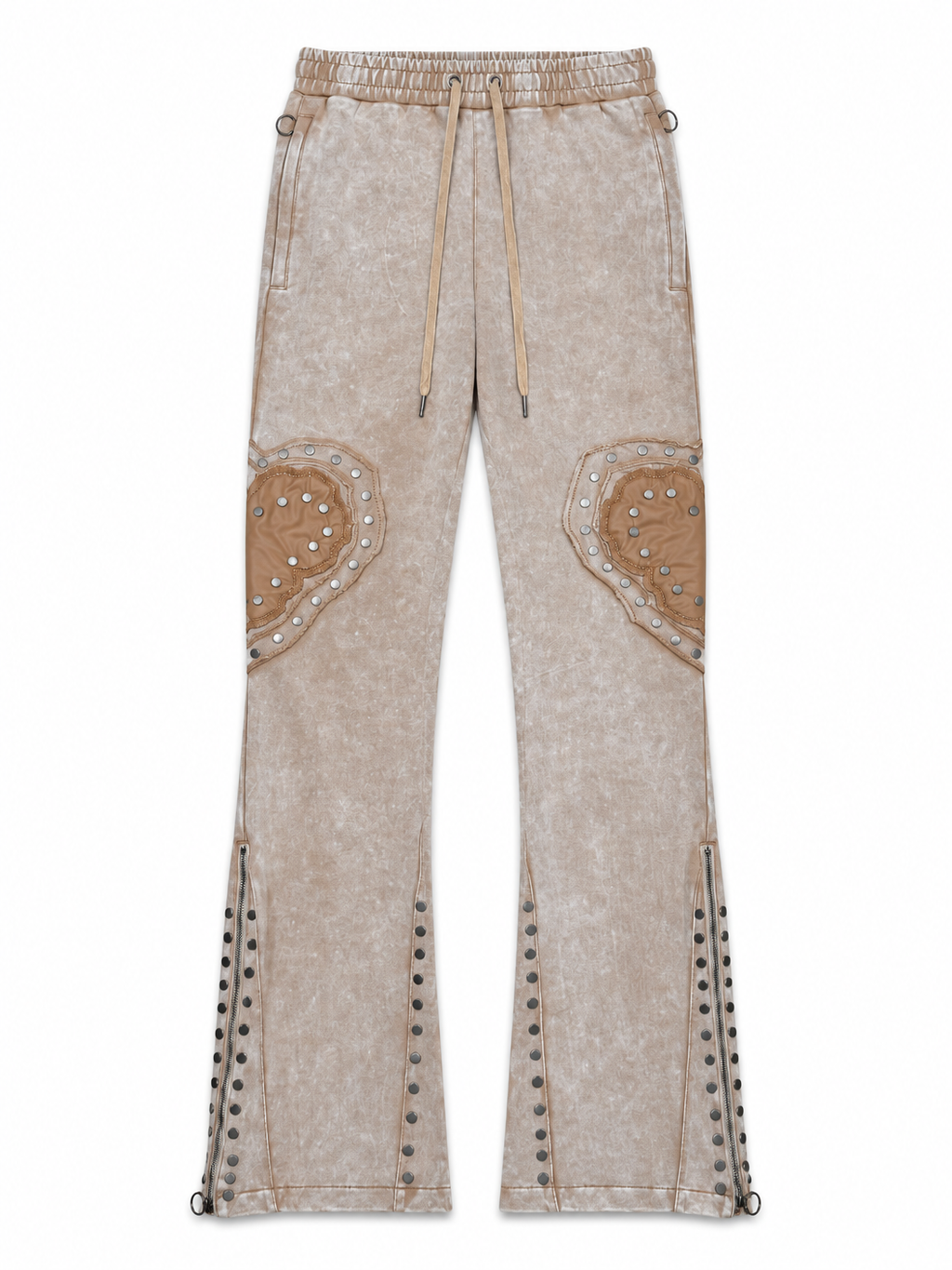 Gunzinii heart french terry hoodie set