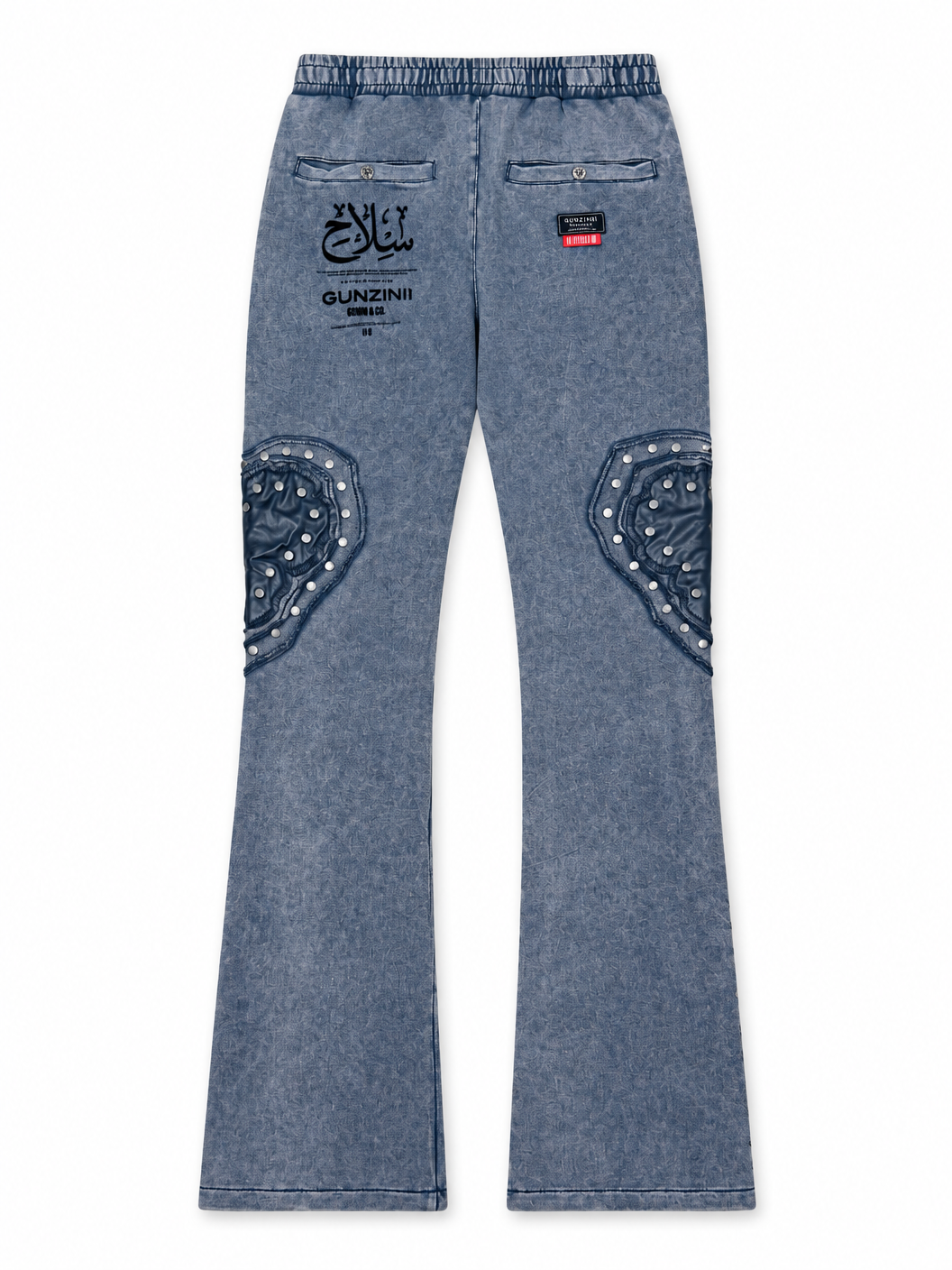 Gunzinii heart french terry hoodie set
