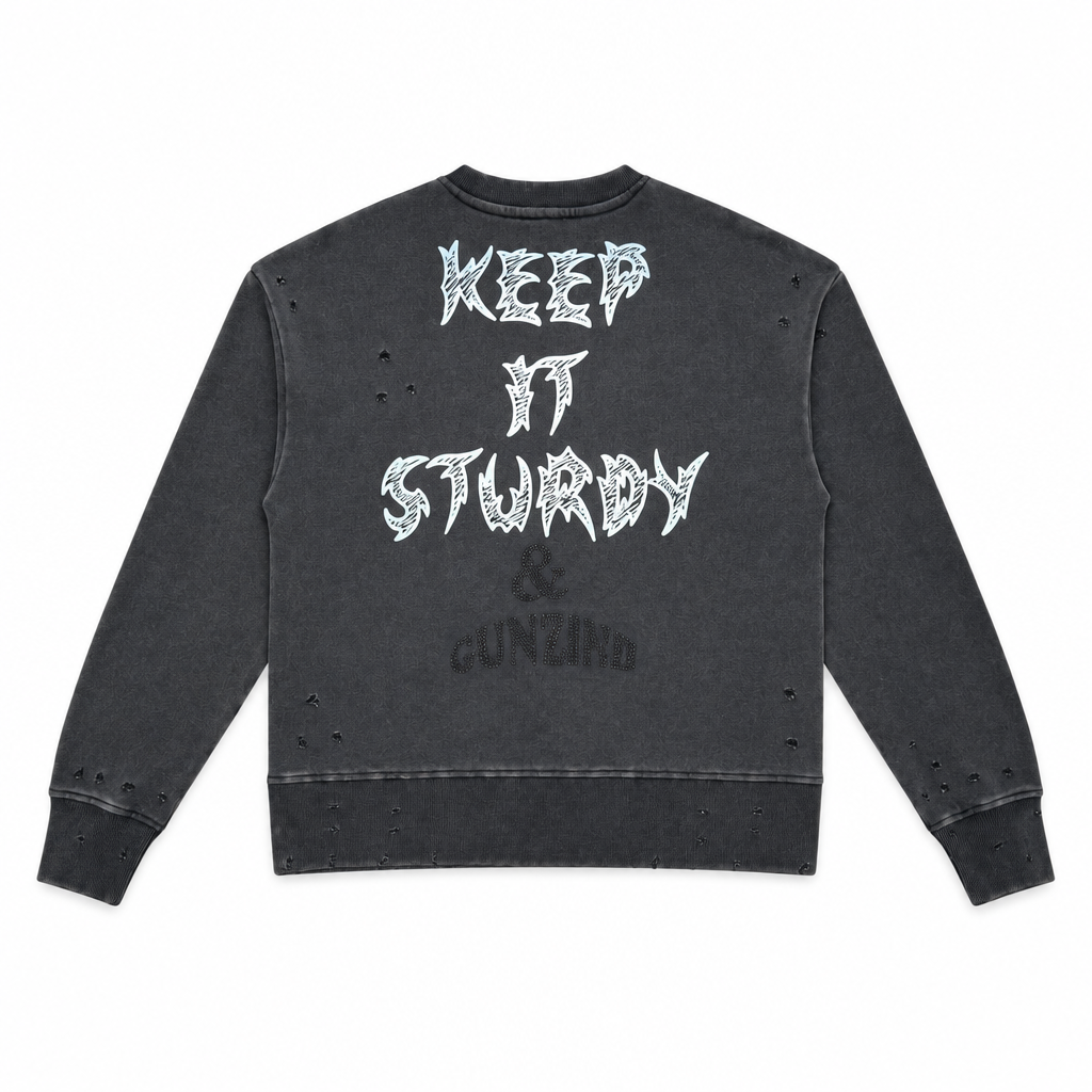 Gunzinii keep it sturdy crewneck set