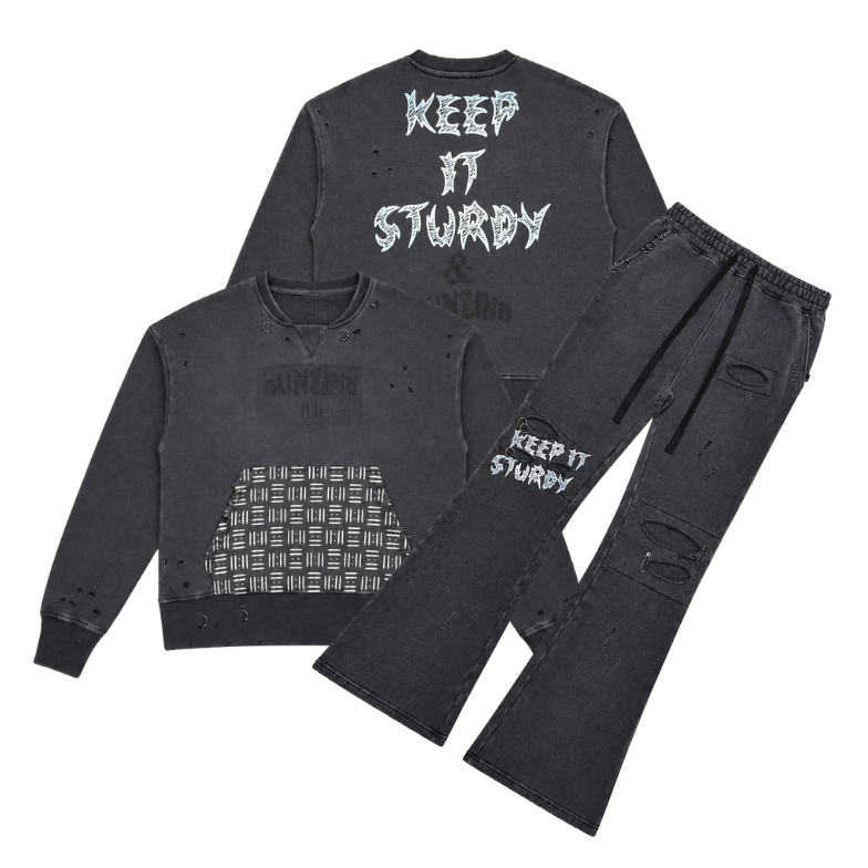 Gunzinii keep it sturdy crewneck set