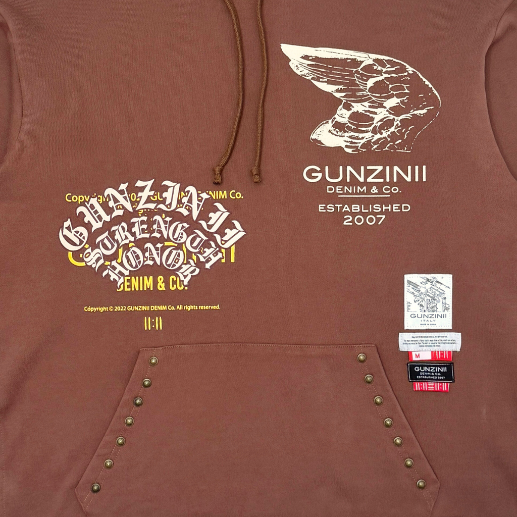Gunzinii xray pullover hoodie