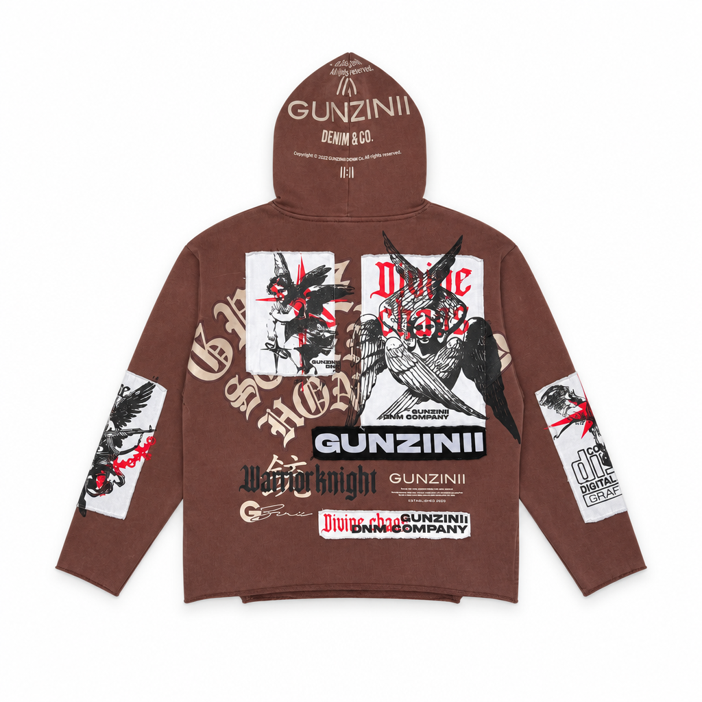 Gunzinii warrior pullover hoodie