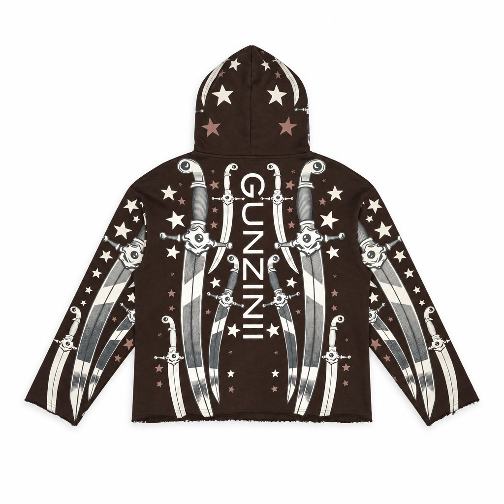 Gunzinii swords pullover hoodie