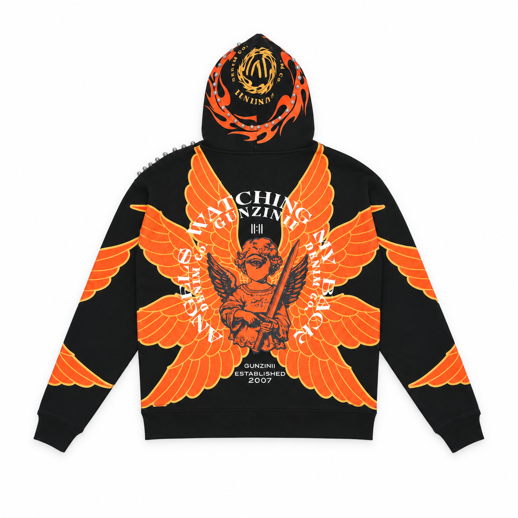 Gunzinii cherub pullover hoodie