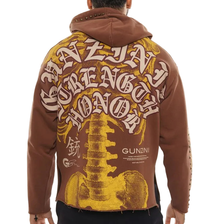 Gunzinii xray pullover hoodie