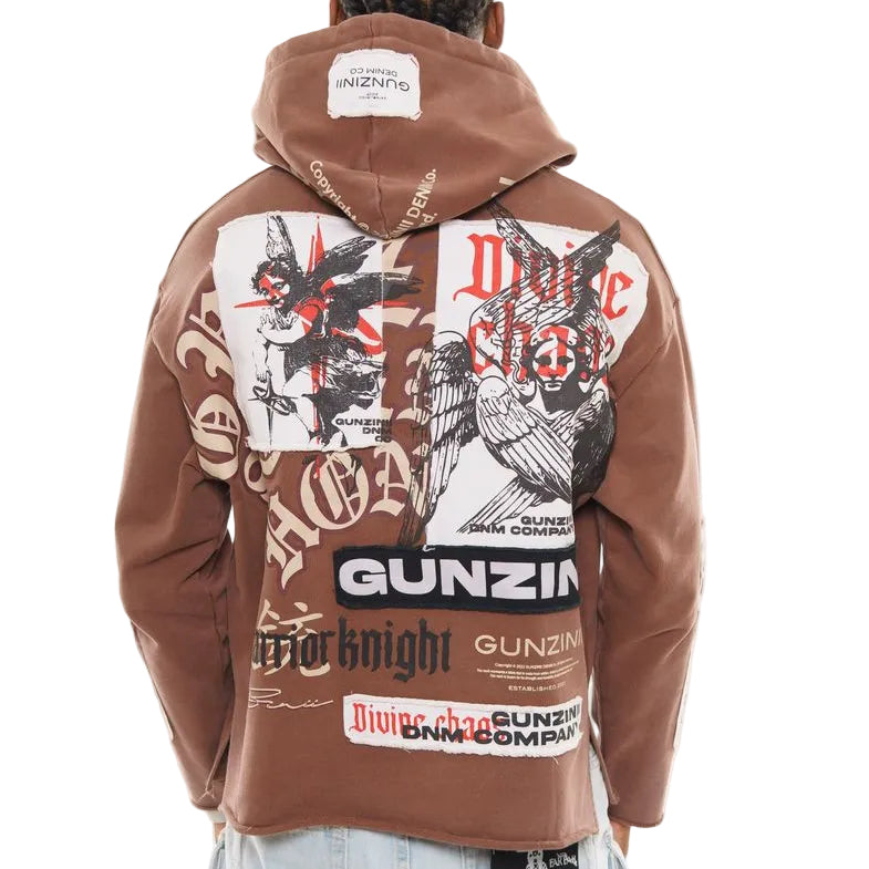Gunzinii warrior pullover hoodie